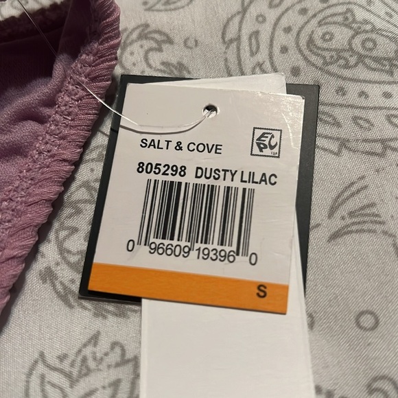 SALT + COVE Juniors' One-Shoulder Top/Textured Hipster Bottoms Bikini Set | NEW! - Picture 11 of 13